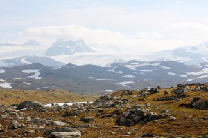 High mountains in Norway